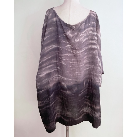 EUC Citron Santa Monica Tie-dye Oversized Loose Blouse XL​​​ - Picture 6 of 6
